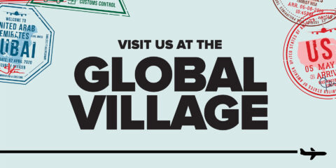 Global Village graphic.