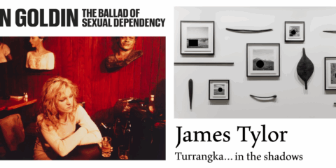 Photos of an art exhibition.