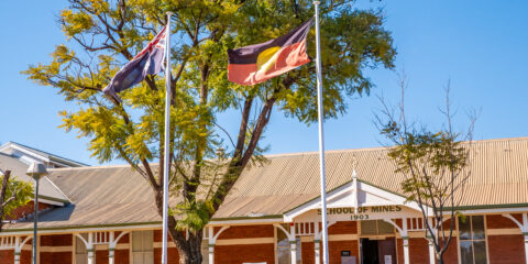 Curtin Kalgoorlie Campus buildings.