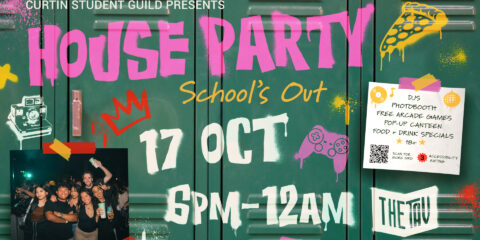 Guild house party graphic
