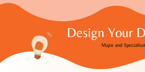 Design your Degree graphic